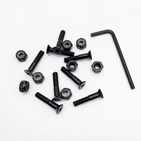 PERNOS SKATE NEGRO 1" ALLEN