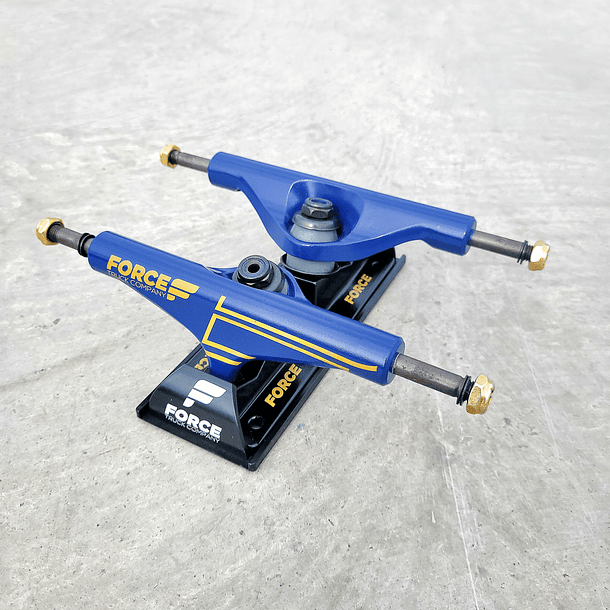 TRUCKS SKATE - FORCE HOLLOW Blue/Black 3