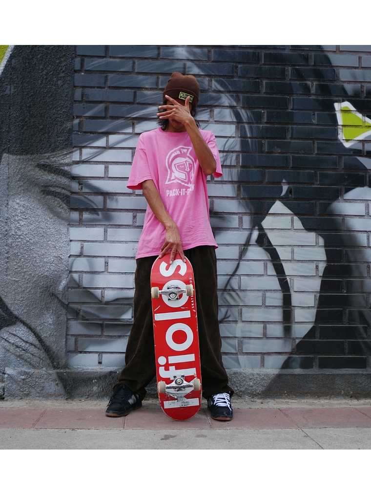 TABLA DE SKATE KFIOLOS - RED LOGO 8.25