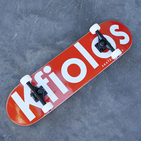 SKATE COMPLETO RED LOGO 8.25"