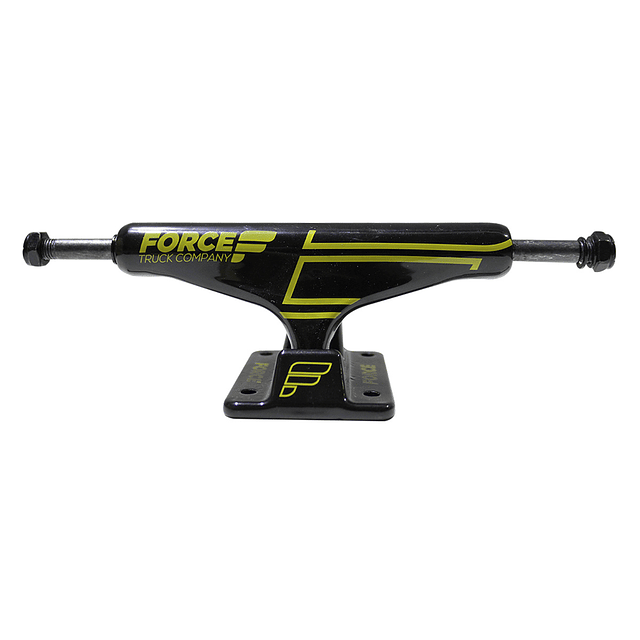 TRUCKS SKATE - FORCE HOLLOW Black/yellow