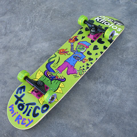 SKATE COMPLETO MONO LOCO 8"