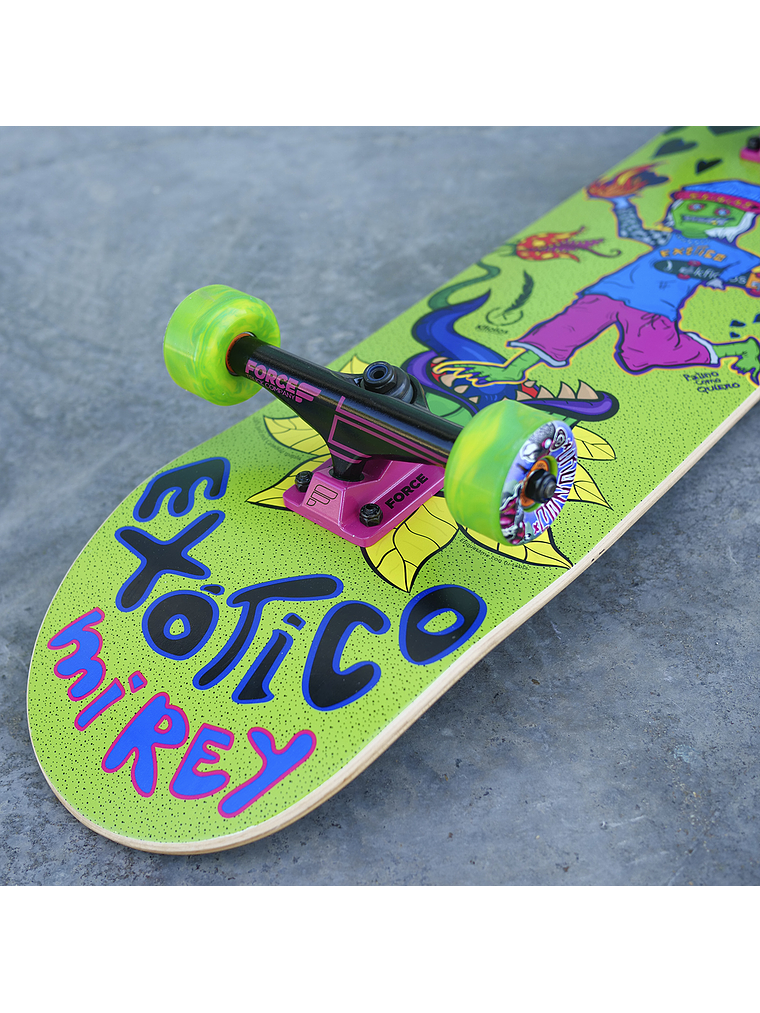 SKATE COMPLETO MONO LOCO 8