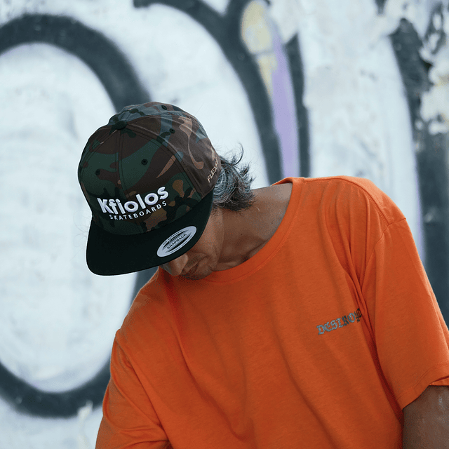 JOCKEY KFIOLOS CAMO / BLACK snapback