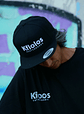 JOCKEY KFIOLOS BLACK / WHITE LOGO snapback - Miniatura 4