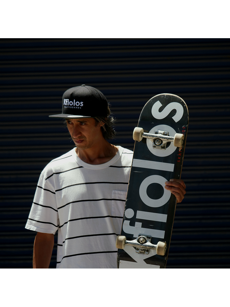 JOCKEY KFIOLOS BLACK / WHITE LOGO snapback 3