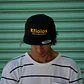 JOCKEY KFIOLOS BLACK / YELLOW LOGO snapback - Miniatura 2
