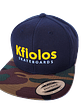 JOCKEY KFIOLOS BLACK / CAMO snapback - Miniatura 1