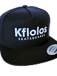 JOCKEY KFIOLOS BLACK / WHITE LOGO snapback - Miniatura 1