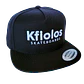 JOCKEY KFIOLOS BLACK / WHITE LOGO snapback - Miniatura 1
