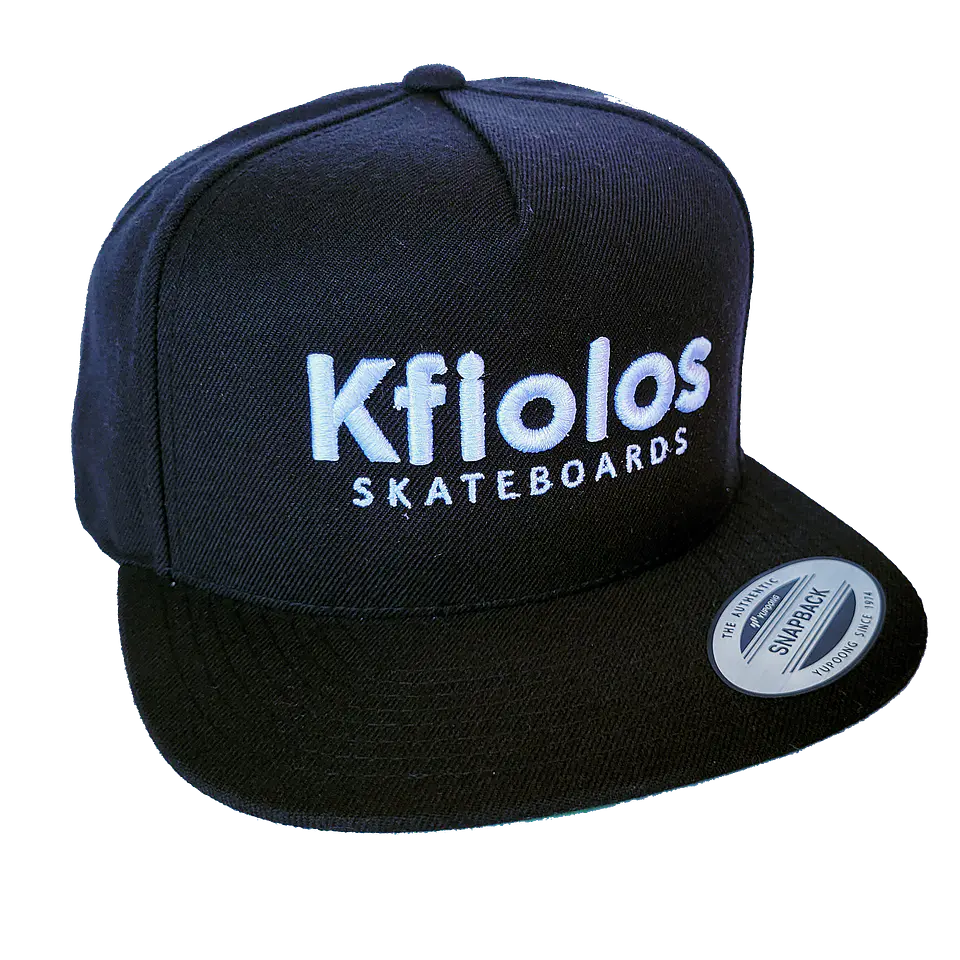 JOCKEY KFIOLOS BLACK / WHITE LOGO snapback 1