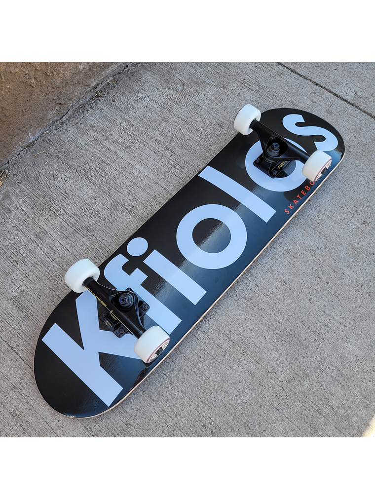 SKATE COMPLETO BLACK LOGO 1