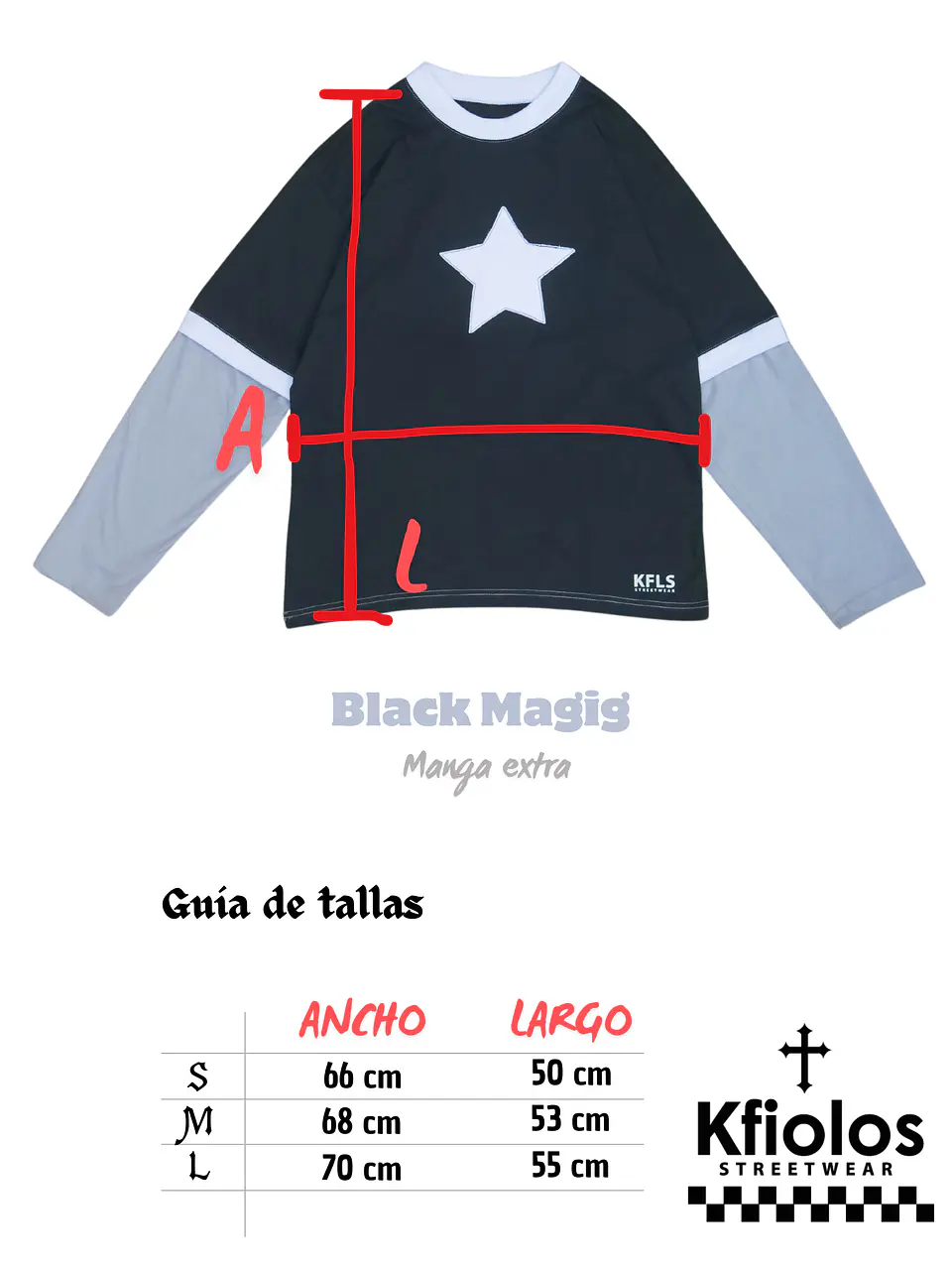 POLERA SKATE BLACK MAGIG KFIOLOS 3