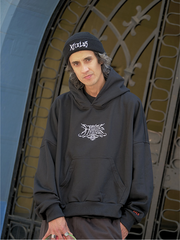 GORRO BEANIE CORTO KFIOLOS DARK GOTIK 4