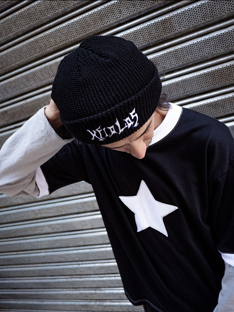 GORRO BEANIE CORTO KFIOLOS DARK GOTIK 2