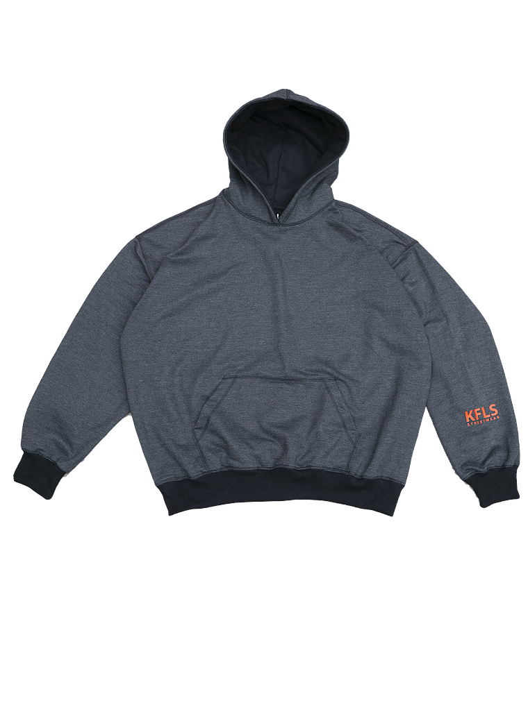 HOODIE KFIOLOS TRIBAL DARK GREY 5