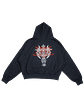 HOODIE KFIOLOS TRIBAL BLACK / BOXY FIT - Miniatura 5