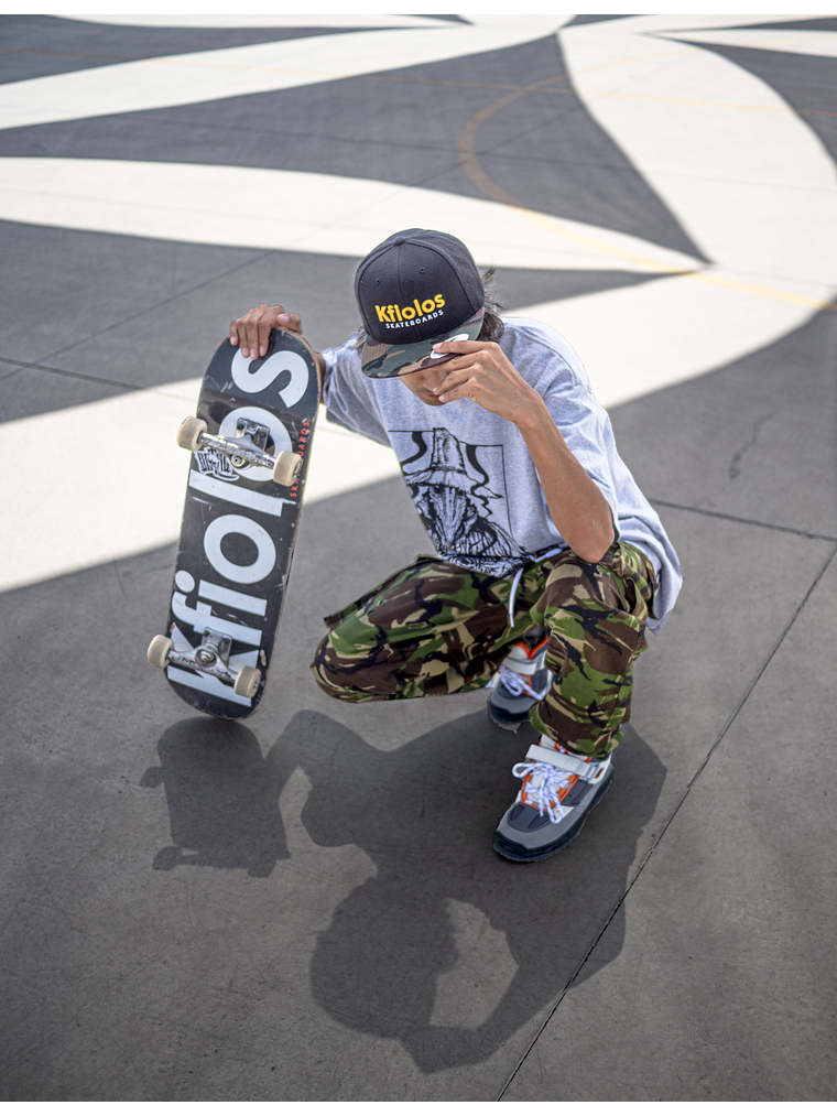 JOCKEY KFIOLOS BLACK / CAMO snapback 2