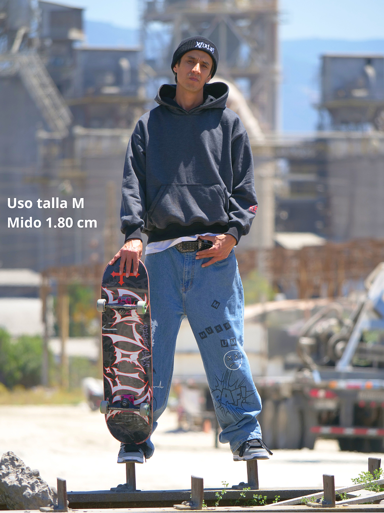 HOODIE KFIOLOS TRIBAL DARK GREY 8