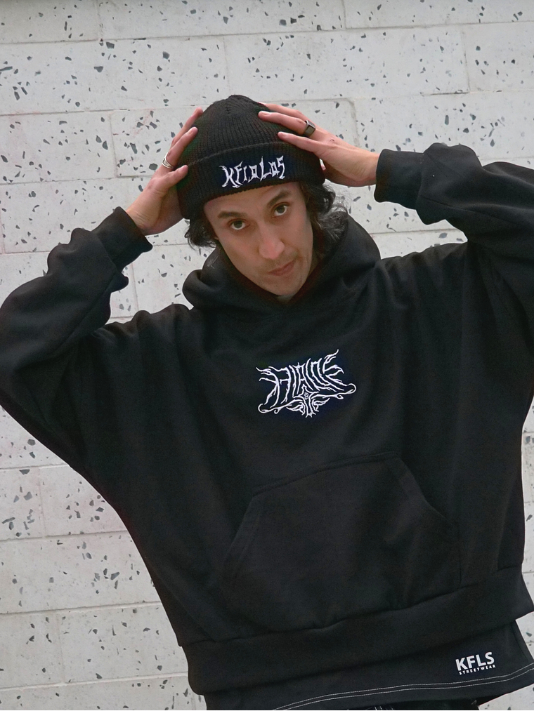 GORRO BEANIE CORTO KFIOLOS DARK GOTIK 3