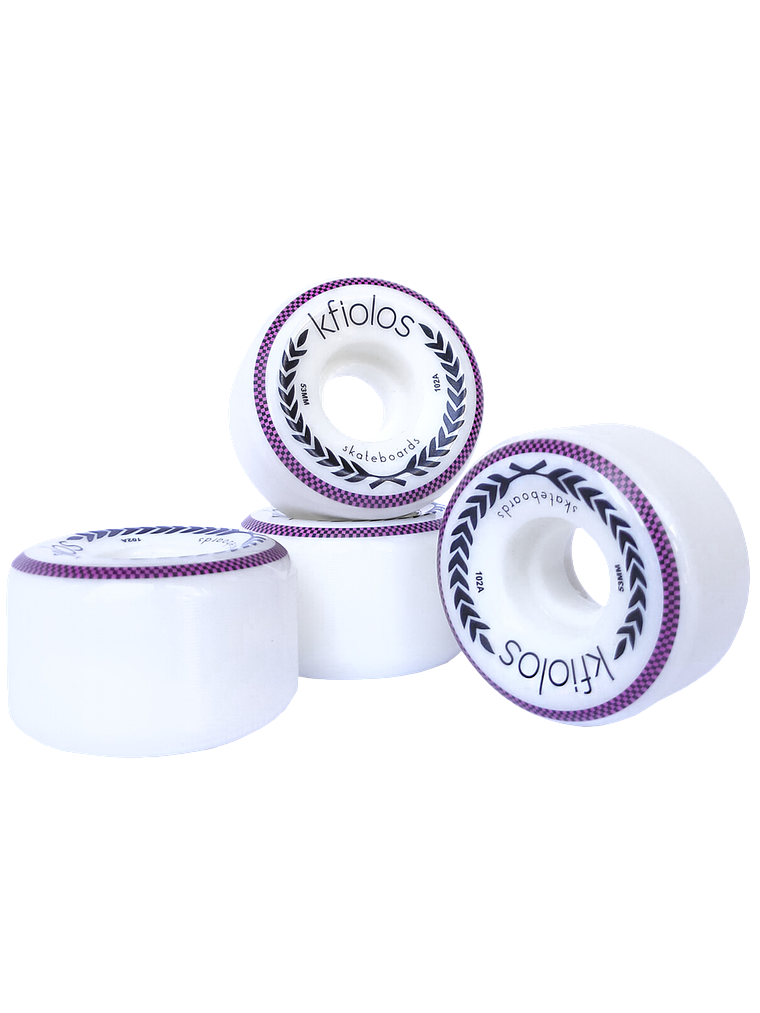 RUEDAS SKATE - STREET BLACK KFIOLOS 53MM  1