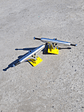 TRUCKS SKATE - YELLOW SILVER setup kfls - Miniatura 1