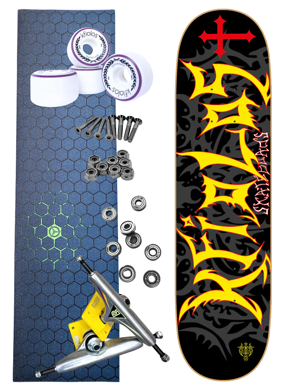 SKATE COMPLETO IN THE DARK HIKARI 8,25