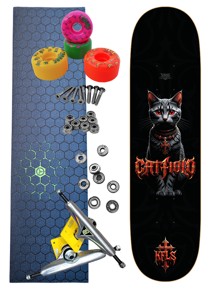 SKATE COMPLETO CATFIOLO 8