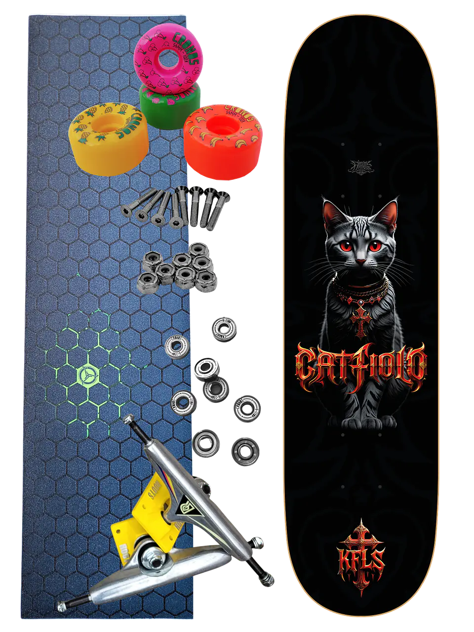 SKATE COMPLETO CATFIOLO 8