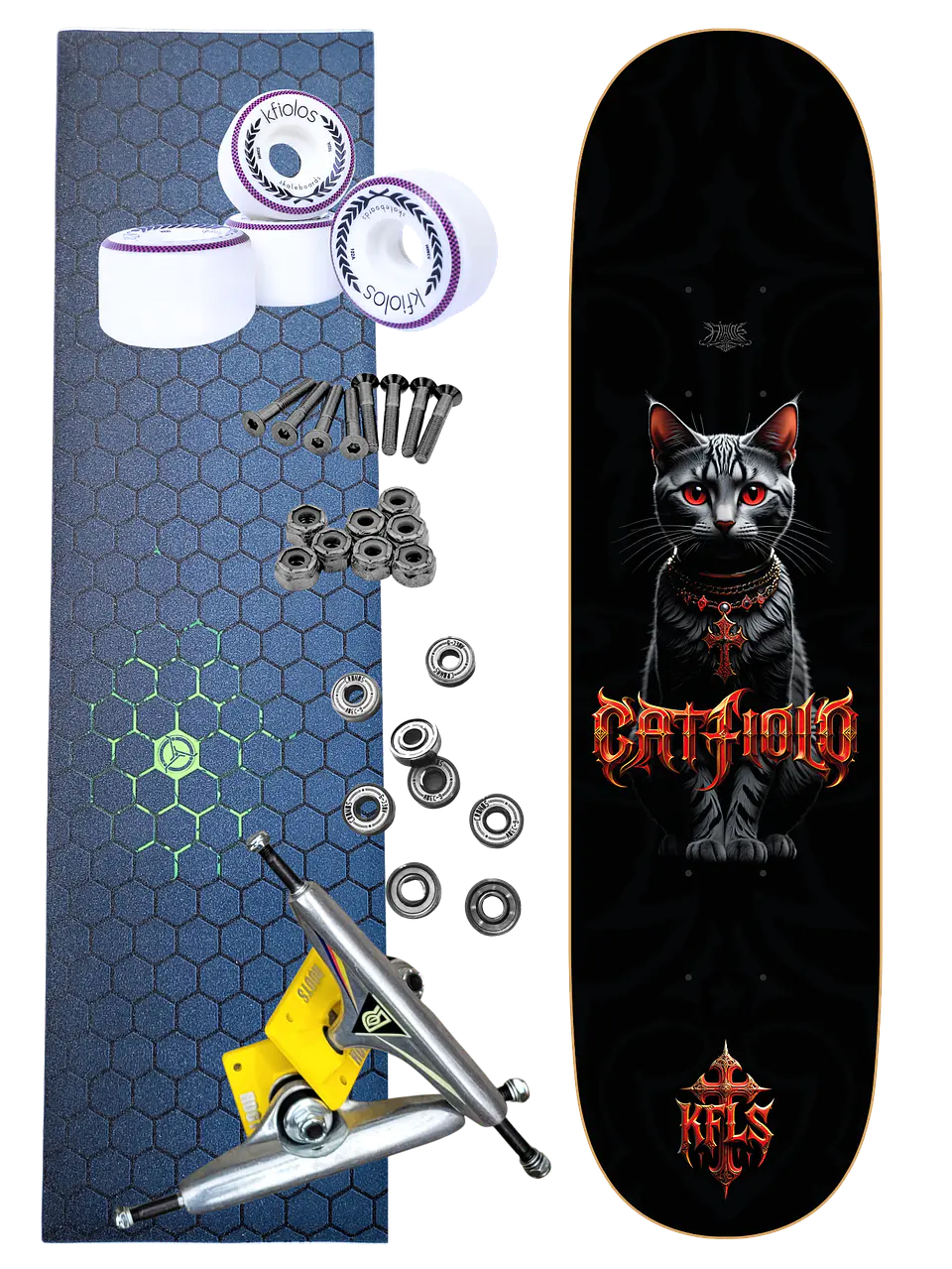 SKATE COMPLETO CATFIOLO 8