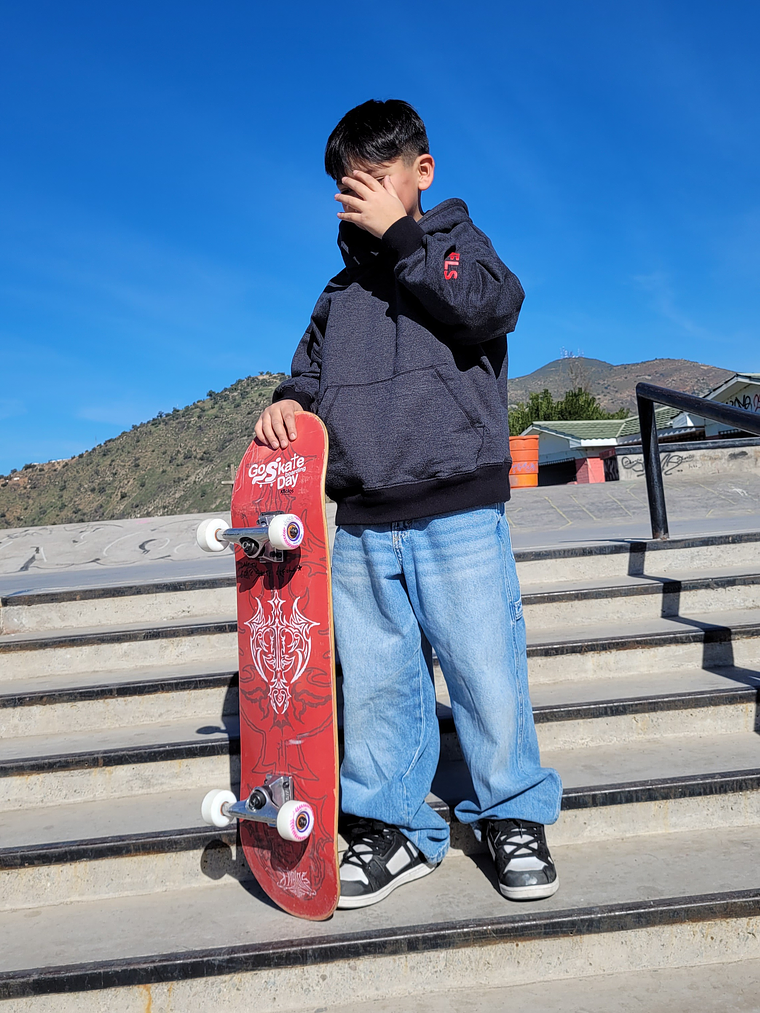 HOODIE KFIOLOS TRIBAL DARK GREY 10