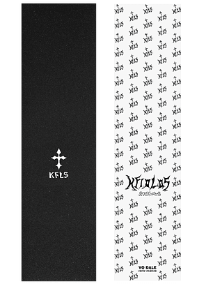 LIJA SKATE NEGRA stencil Kiolos 