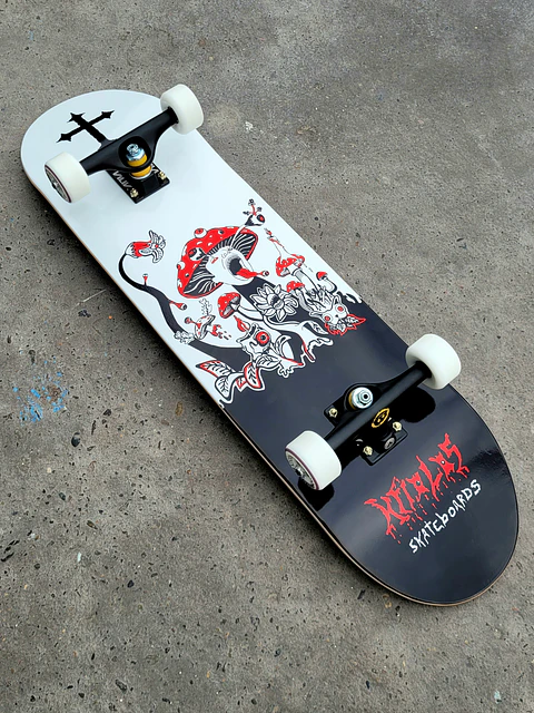 SKATE COMPLETO GRITOS FÚNGICOS 8,25" KFIOLOS