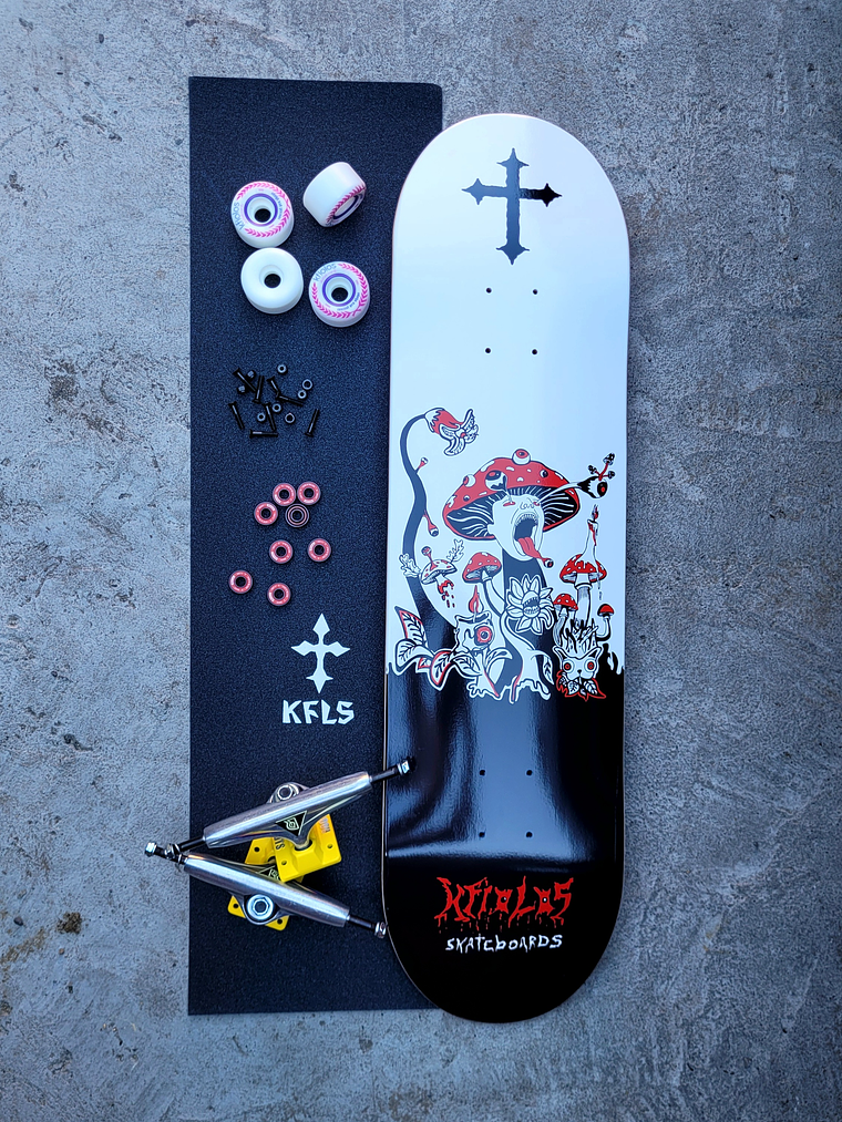 SKATE COMPLETO GRITOS FÚNGICOS 8,25