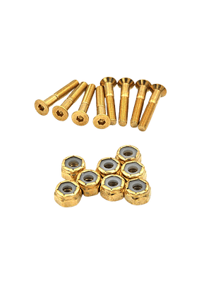 PERNOS SKATE DORADO 1