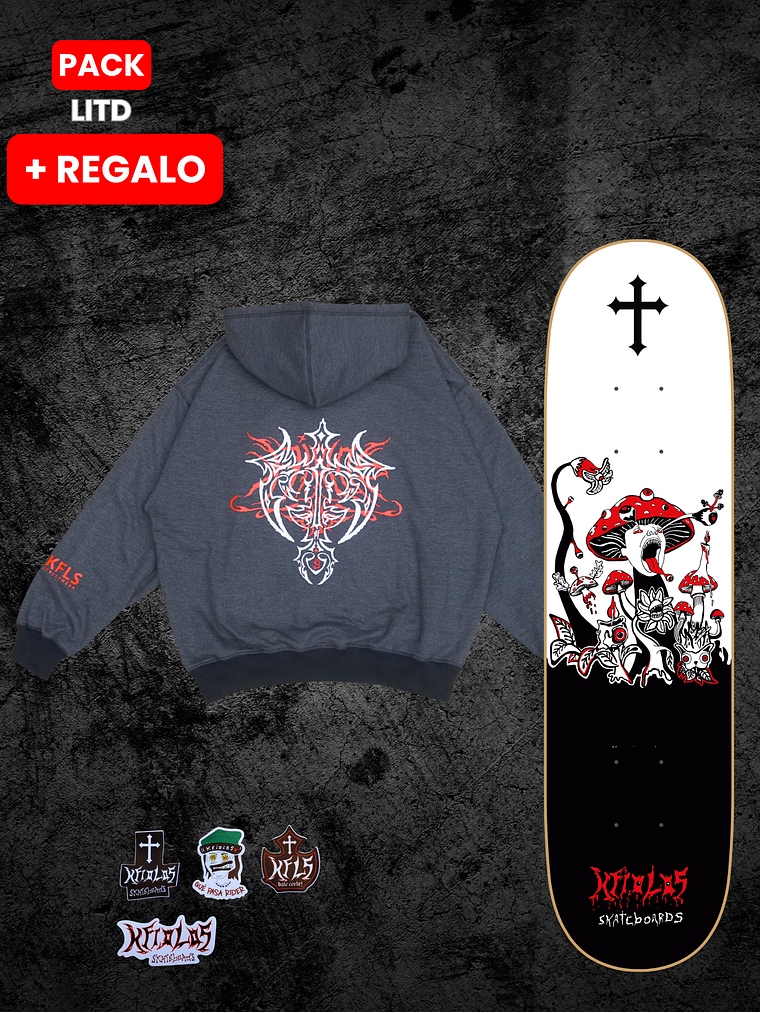 PACK SKATE LITD KFIOLO + Regalo Extra  2