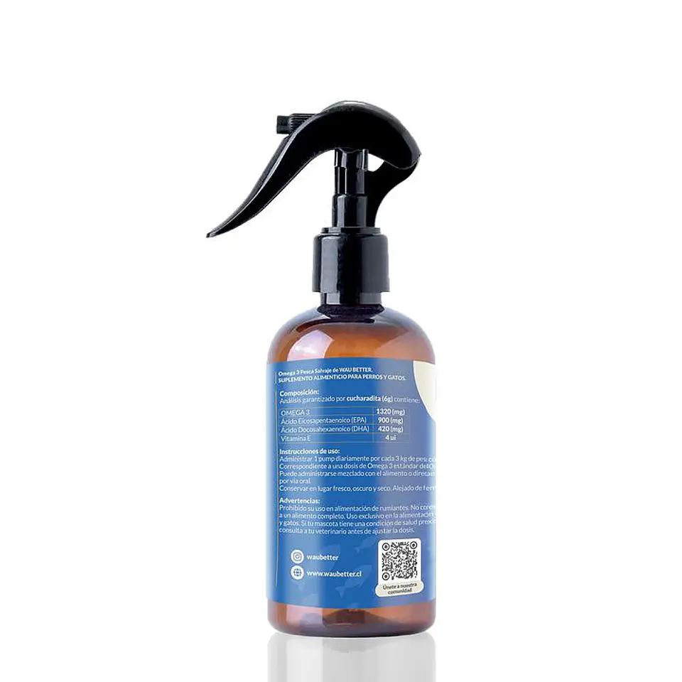 WAU BETTER Omega 3 Pesca Salvaje 250 ml 4