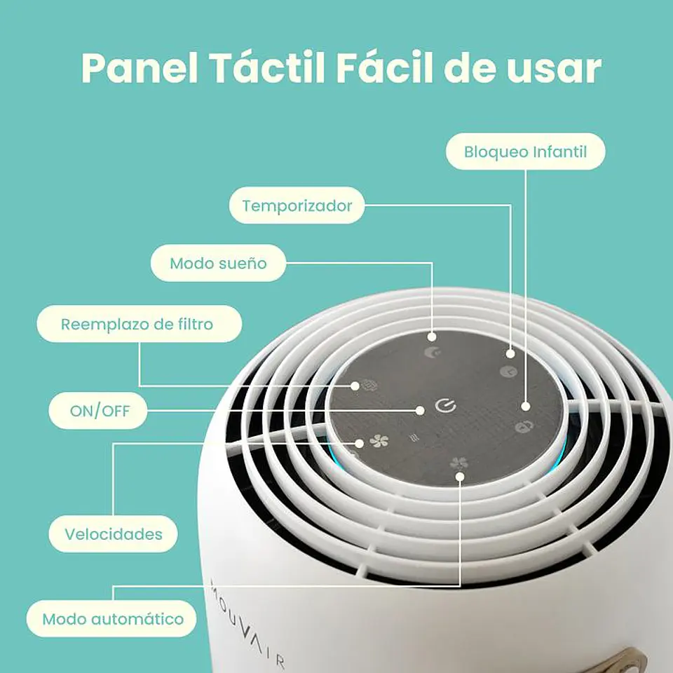 Purificador de aire Mouvair Vital 2