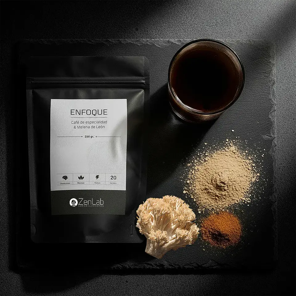 ZenLab Enfoque Café de Especialidad con Melena de León 3