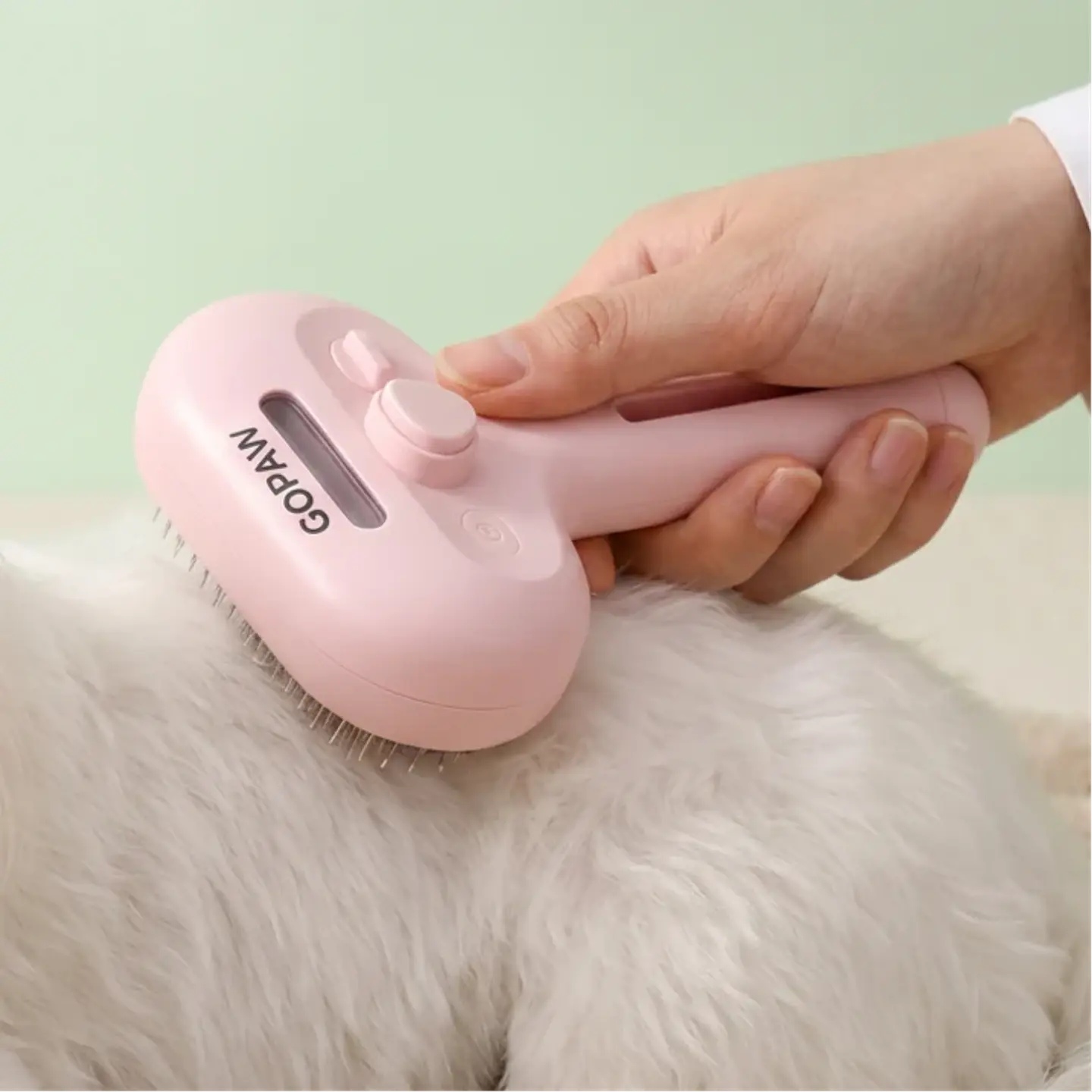 Go Paw Magic Brush Cepillo Humidificador para Mascotas 6