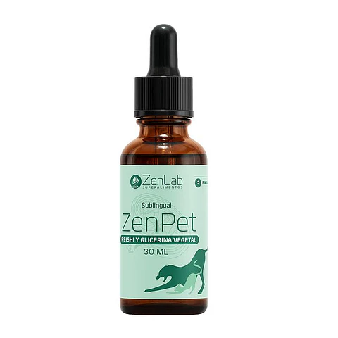 ZenPet Sublingual de Reishi y Glicerina Vegetal