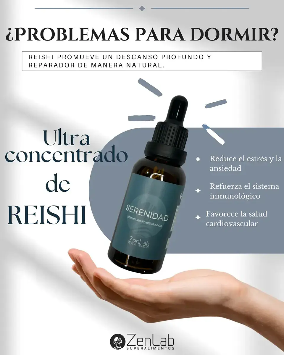 ZenLab Serenidad Ultra Concentrado de Reishi 30 ml 4