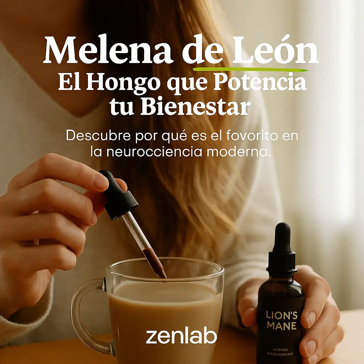 ZenLab Enfoque | Melena de León | Concentración y Claridad | Ultra Concentrado 30ml 4