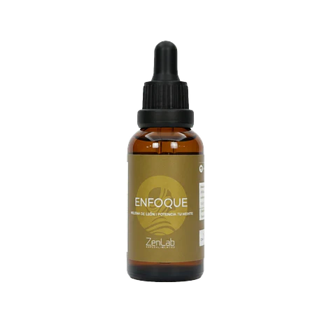 ZenLab Enfoque | Melena de León | Concentración y Claridad | Ultra Concentrado 30ml