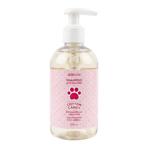 Go Paw Shampoo sin Sulfatos Cotton Candy 250 ml