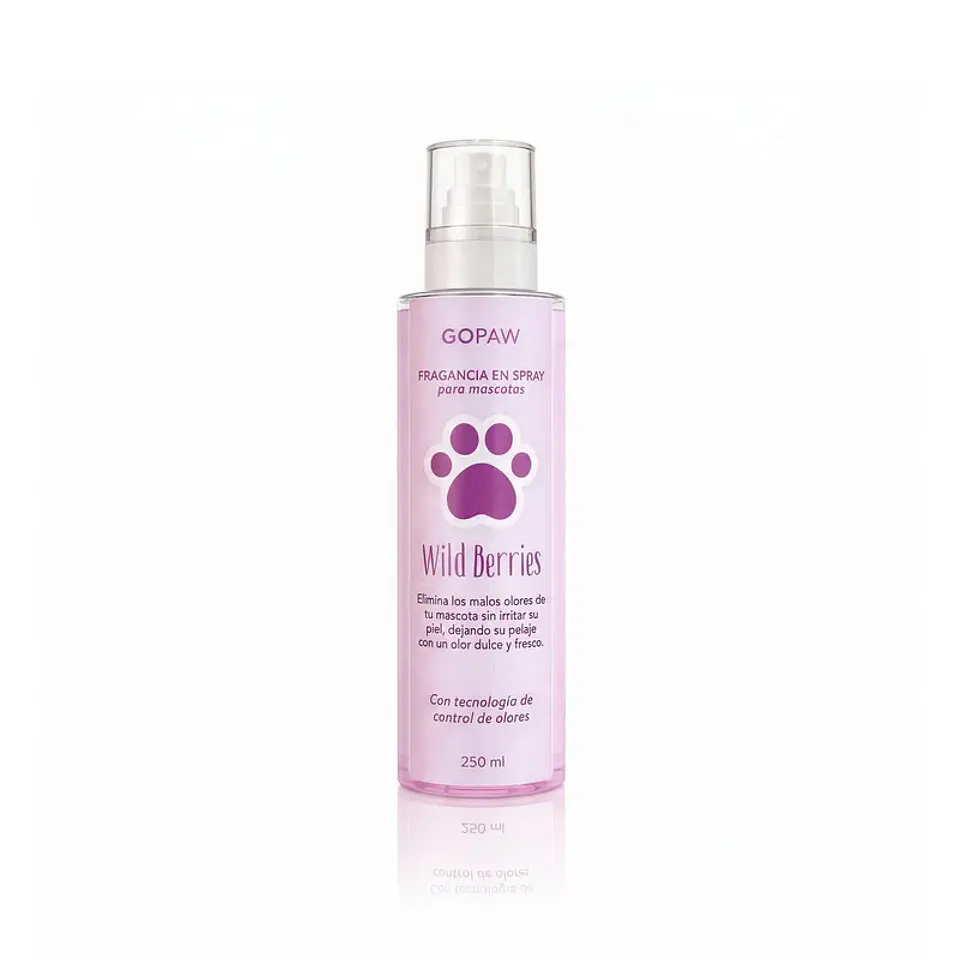 Go Paw Fragancia para Mascotas Wild Berries 250 ml 3