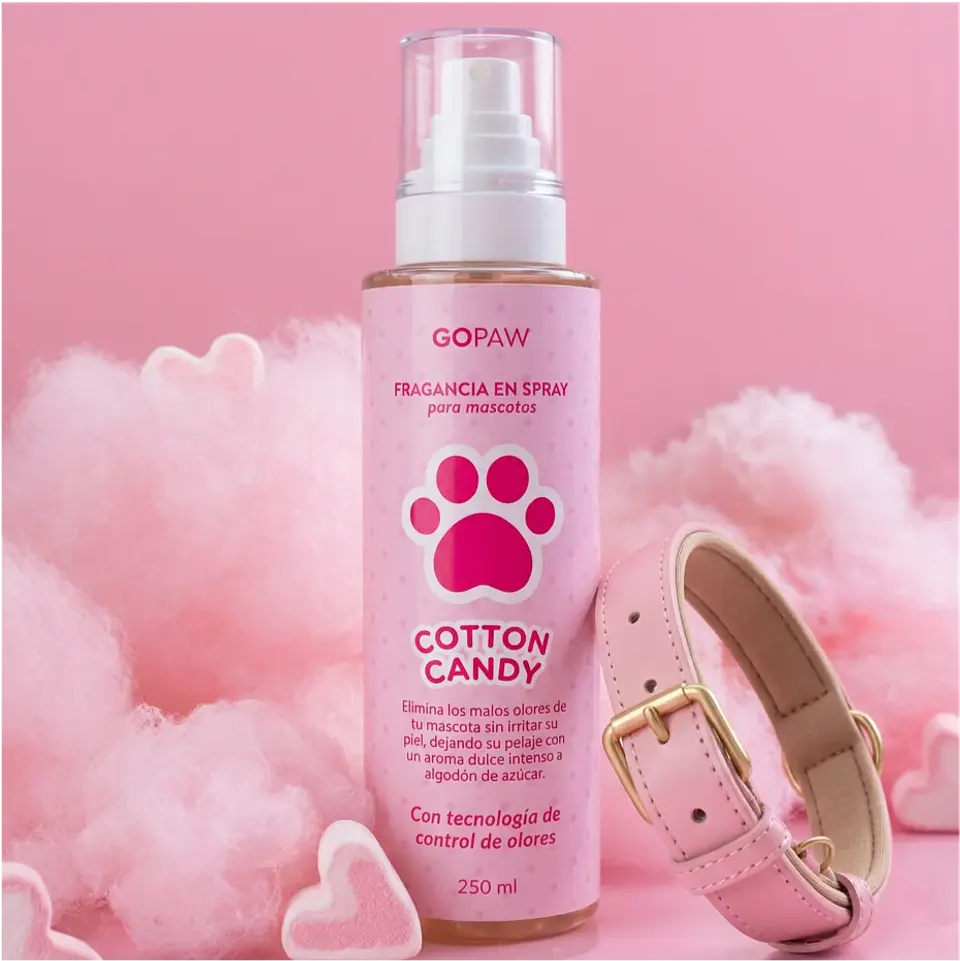 Go Paw Fragancia para Mascotas Cotton Candy 250 ml 1