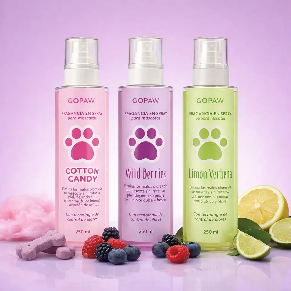 Go Paw Fragancia para Mascotas Cotton Candy 250 ml 2