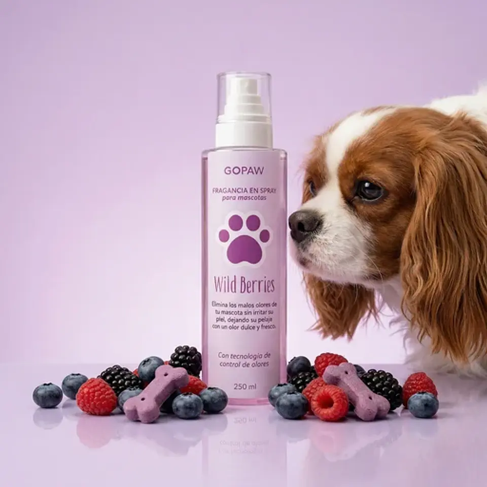 Go Paw Fragancia para Mascotas Wild Berries 250 ml 1