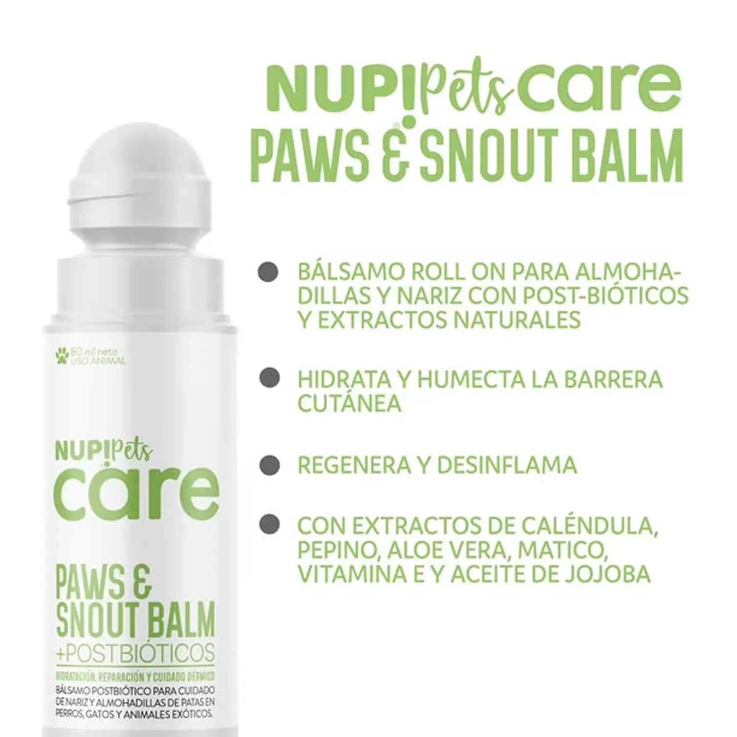 NUP! Pets Care Paws & Snout Balm 50 ml 2